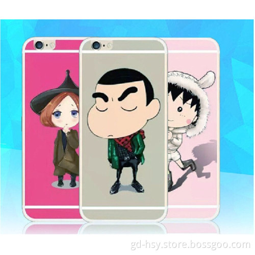 HUYSHE new fashion cartoon screen guard for iphone 6 screen protector 9h tempered glass